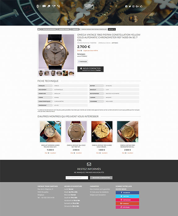 Réalisation Vintage Today Watches 3