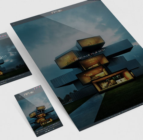 Site vitrine d’un architecte