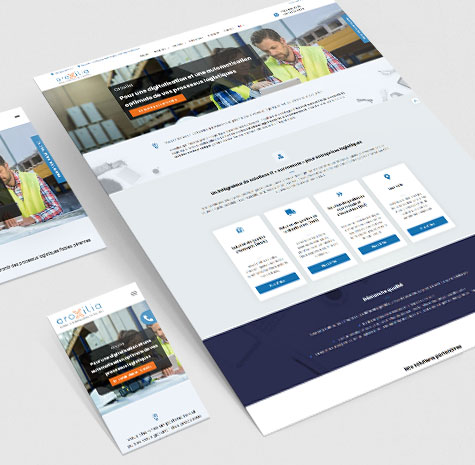 Création d'un site internet de présentation pour un intégrateur IT