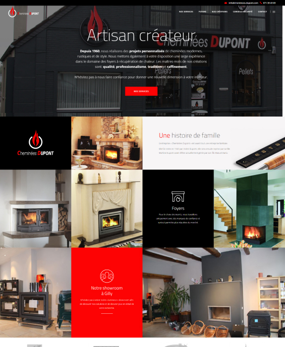 Réalisation Cheminées Dupont 1