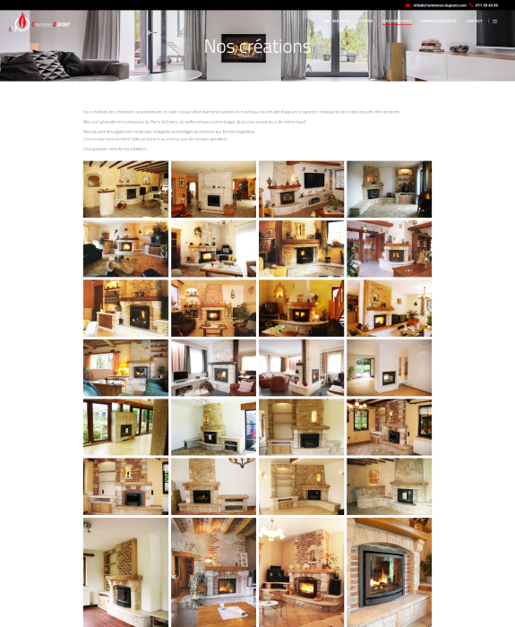 Réalisation Cheminées Dupont 2