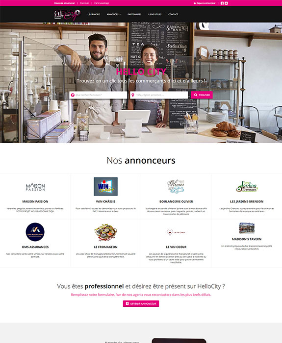 Réalisation Hellocity 1