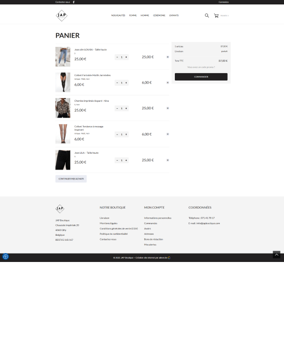 Réalisation JAP Boutique 4