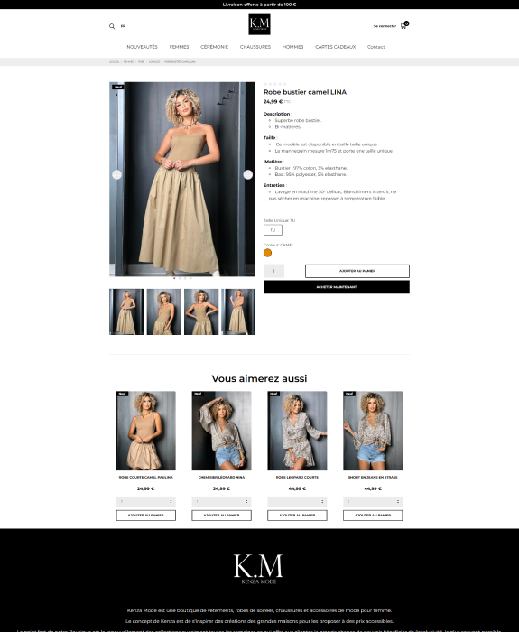 Réalisation Kenza Mode 3