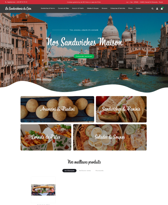 Réalisation LaSandwicherieDuCoin 1