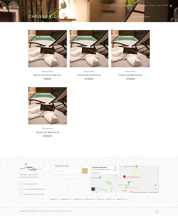 Réalisation L'Espace d'un moment 2