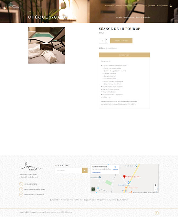 Réalisation L'Espace d'un moment 3