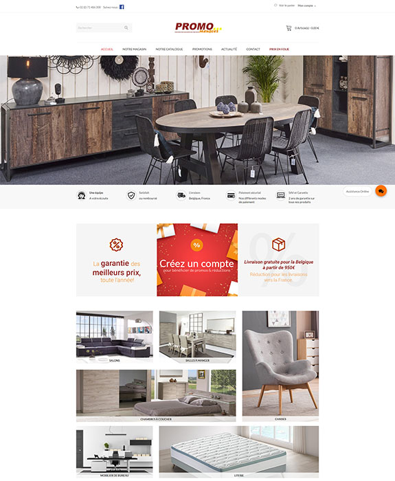 Réalisation Promo Meubles 1