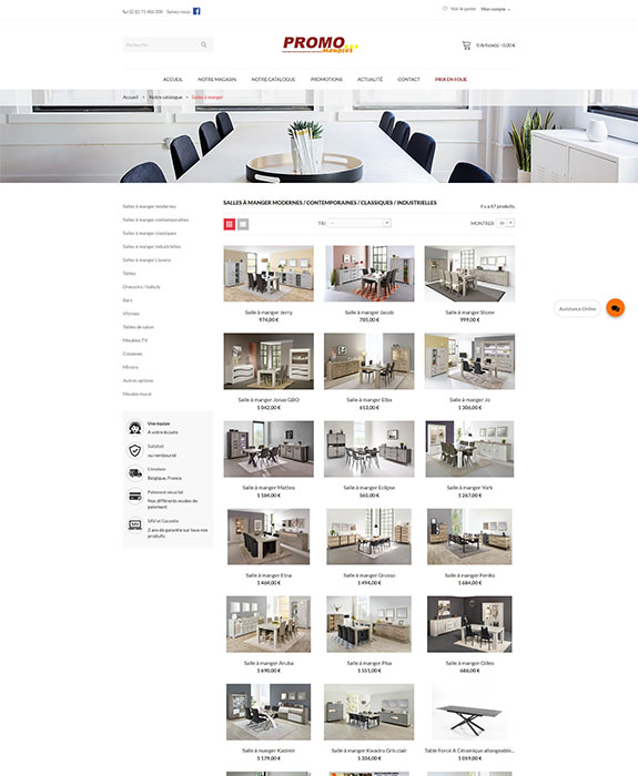 Réalisation Promo Meubles 2