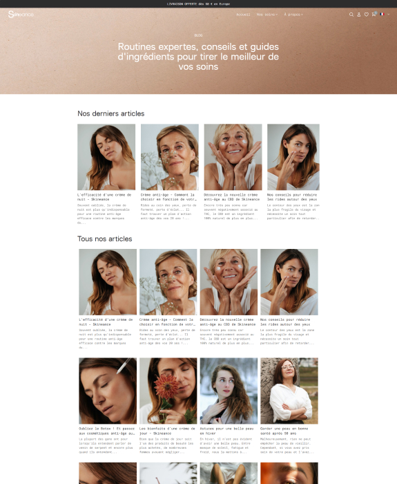 Réalisation Skineance 4