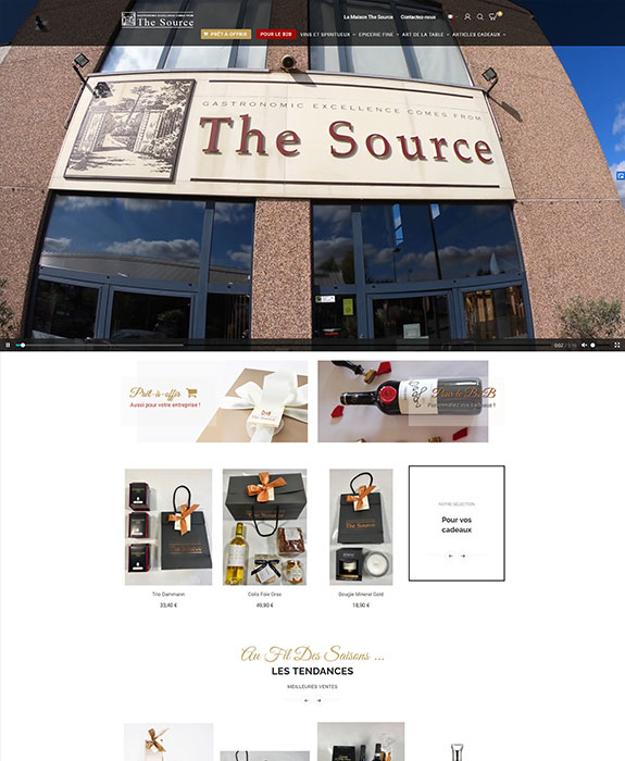Réalisation The Source 1