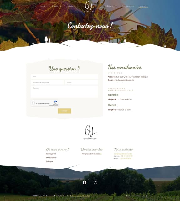 Réalisation Vignoble des Lacs 4